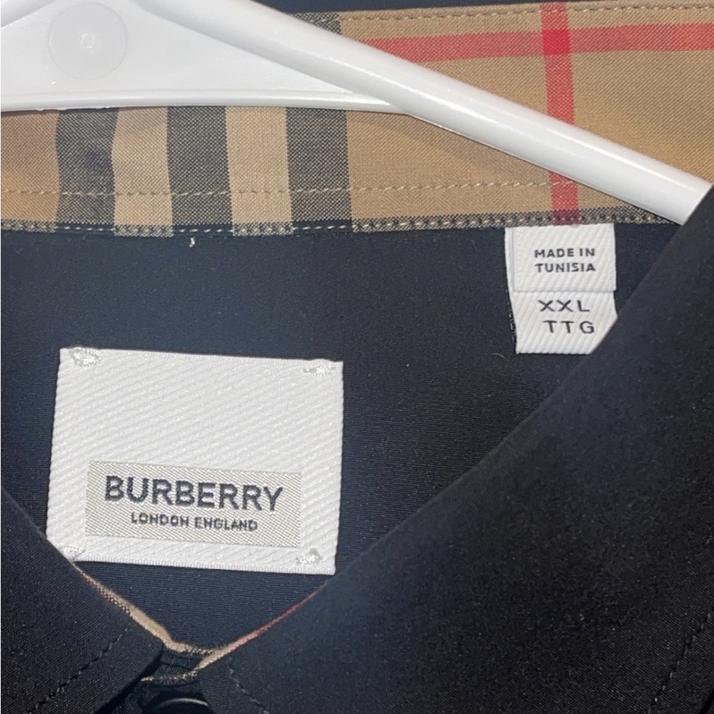 Burberry long sleeve button shirt